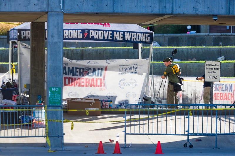 Valley University as authorities search for the man who killed political activist Charlie Kirk on September 11, 2025 in Orem, Utah. Kirk, founder of Turning Point USA, was speaking at his "American Comeback Tour" when he was shot in the neck and killed. (Photo by Michael Ciaglo/Getty Images)