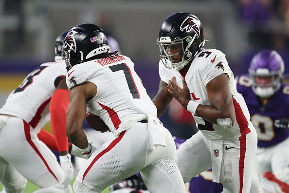 Falcons run game may face big challenge in Panthers defensive line