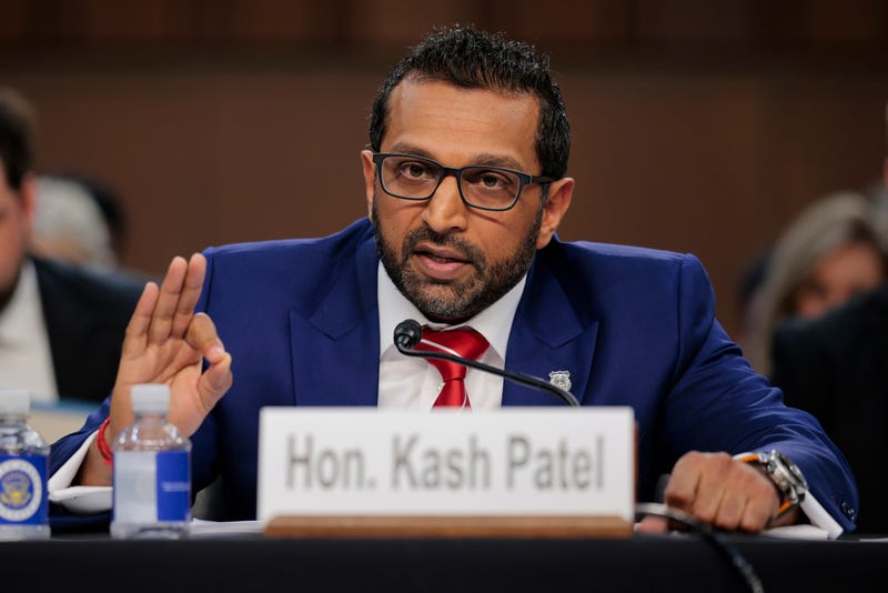 Federal Bureau of Investigation Director Kash Patel testifies before the Senate Judiciary Committee in the Hart Senate Office Building on Capitol Hill on September 16, 2025 in Washington, DC. 