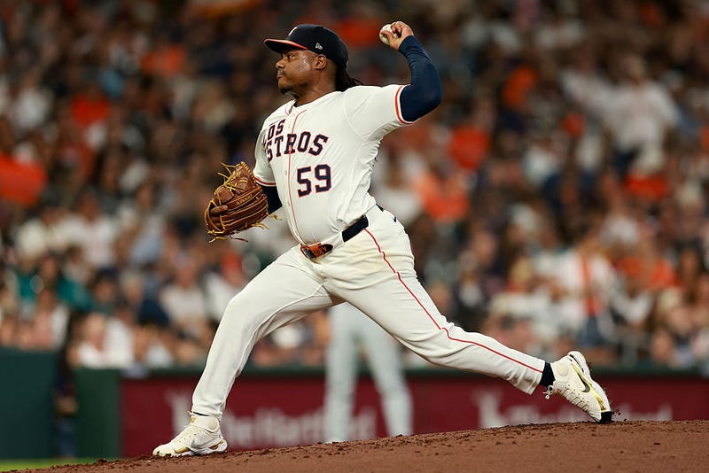 Framber Valdez pitching