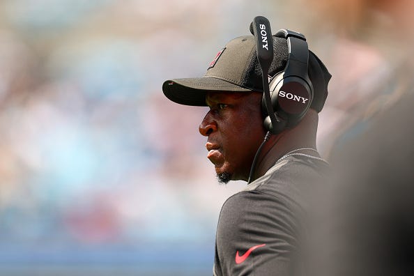 Falcons look to rebound from Sunday's 30-0 loss to the Panthers