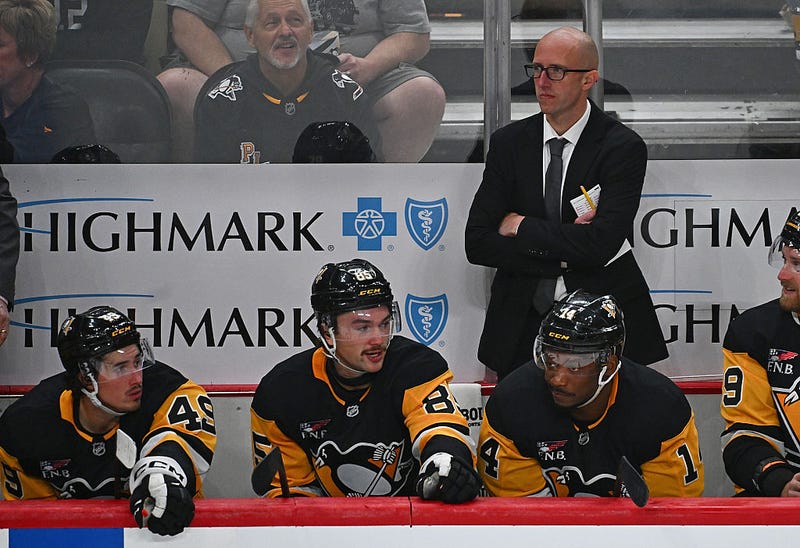 Dan Muse on the bench