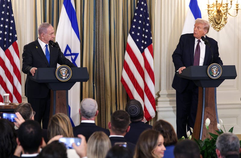 President Trump and Prime Minister Netanyahu announce peace plan