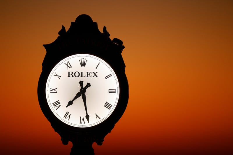 rolex clock