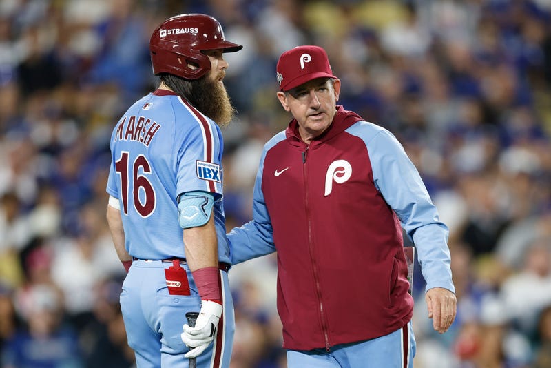 Brandon Marsh and Rob Thomson