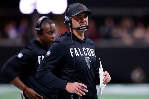 Raheem Morris believe Falcons offense performing well under Zac Robinson