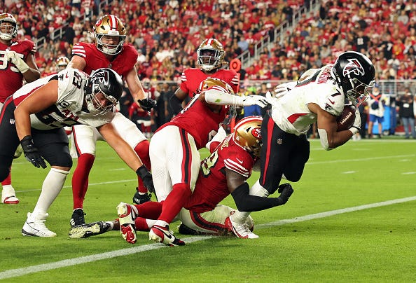 Falcons have to win at being physical in the trenches