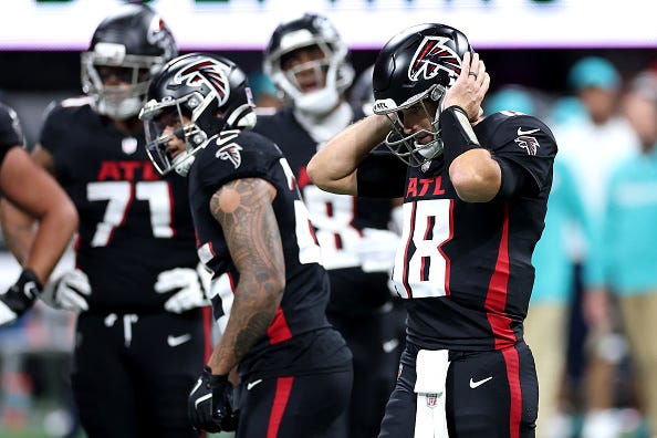 Falcons offense is a mixed bag of issues
