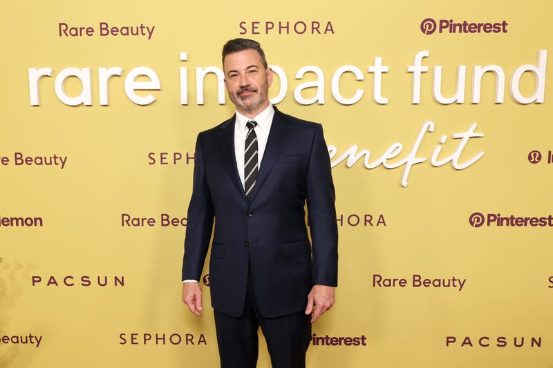 Jimmy Kimmel attends the Third Annual Rare Impact Fund Benefit hosted by Selena Gomez at Nya Studios on October 29, 2025 in Los Angeles, California.