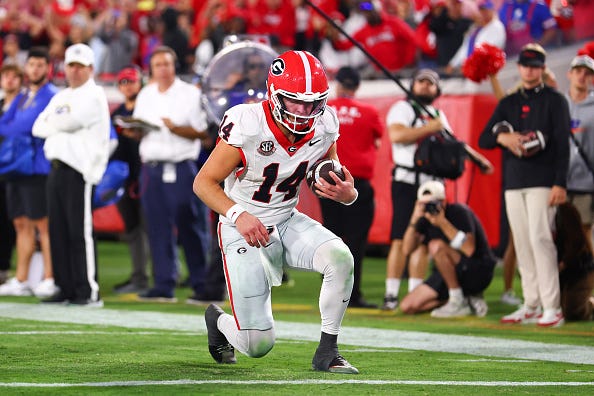Georgia Bulldogs will need Gunner Stockton to make right decisions vs Texas