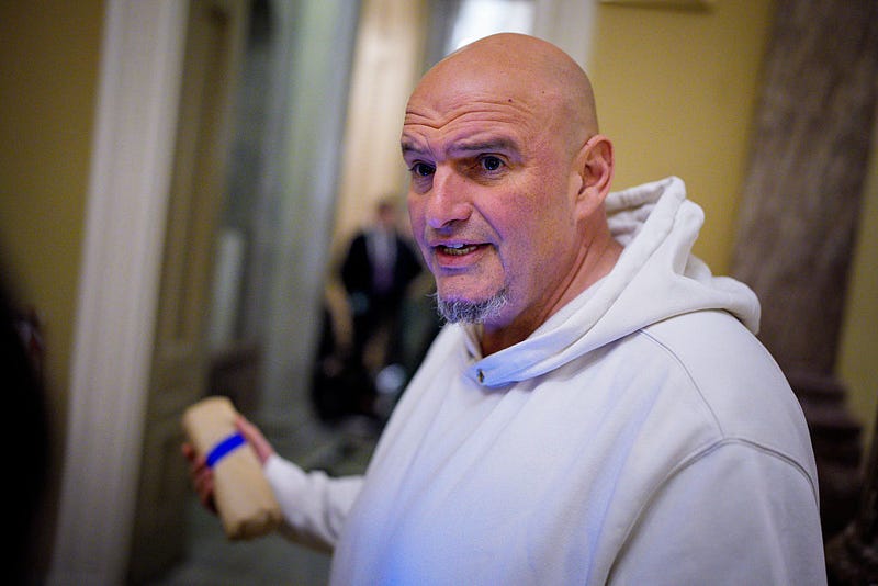 File Photo U.S. Senator John Fetterman (D-Pa) Washington D.C.