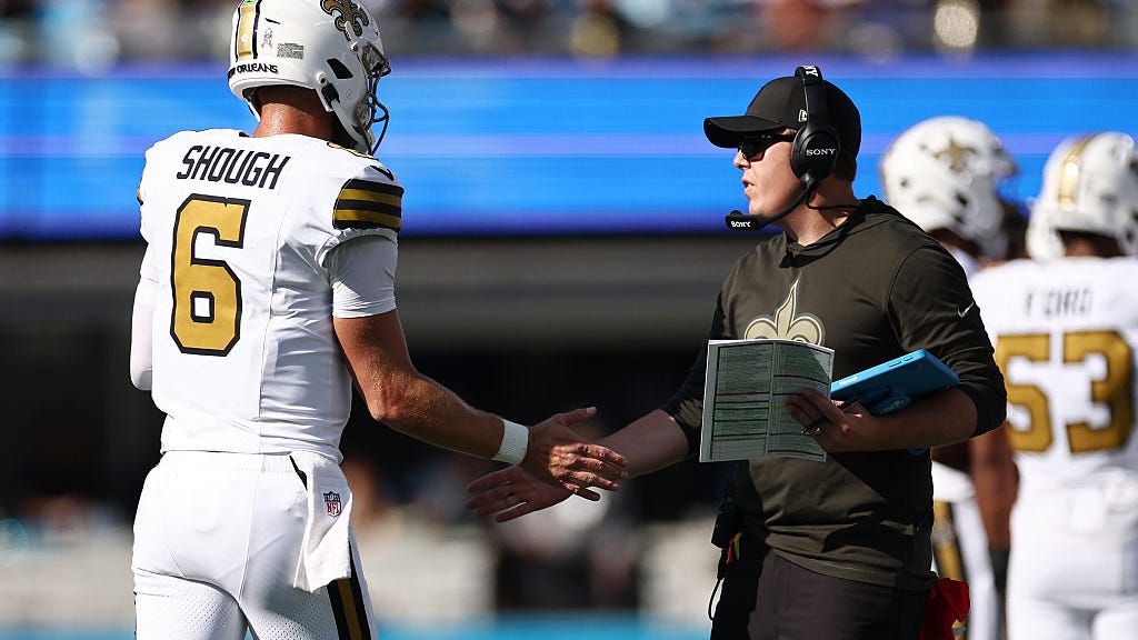 Saints GM Mickey Loomis high on Tyler Shough, noncommital on veterans