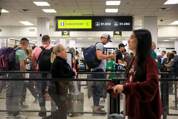 Government to charge fliers for being at airport without a real ID