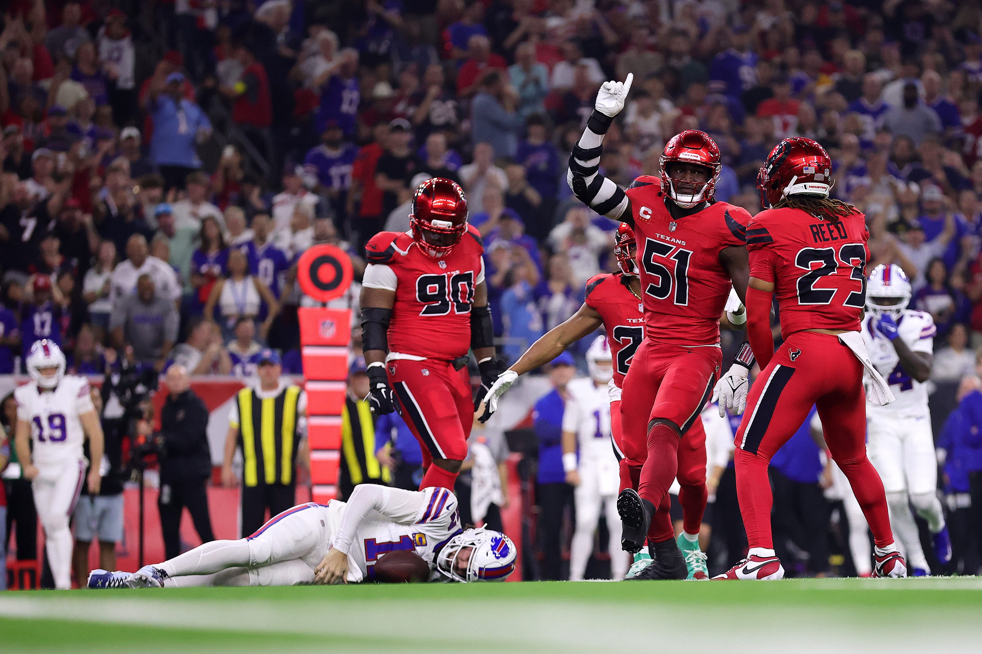 Josh Allen sendo