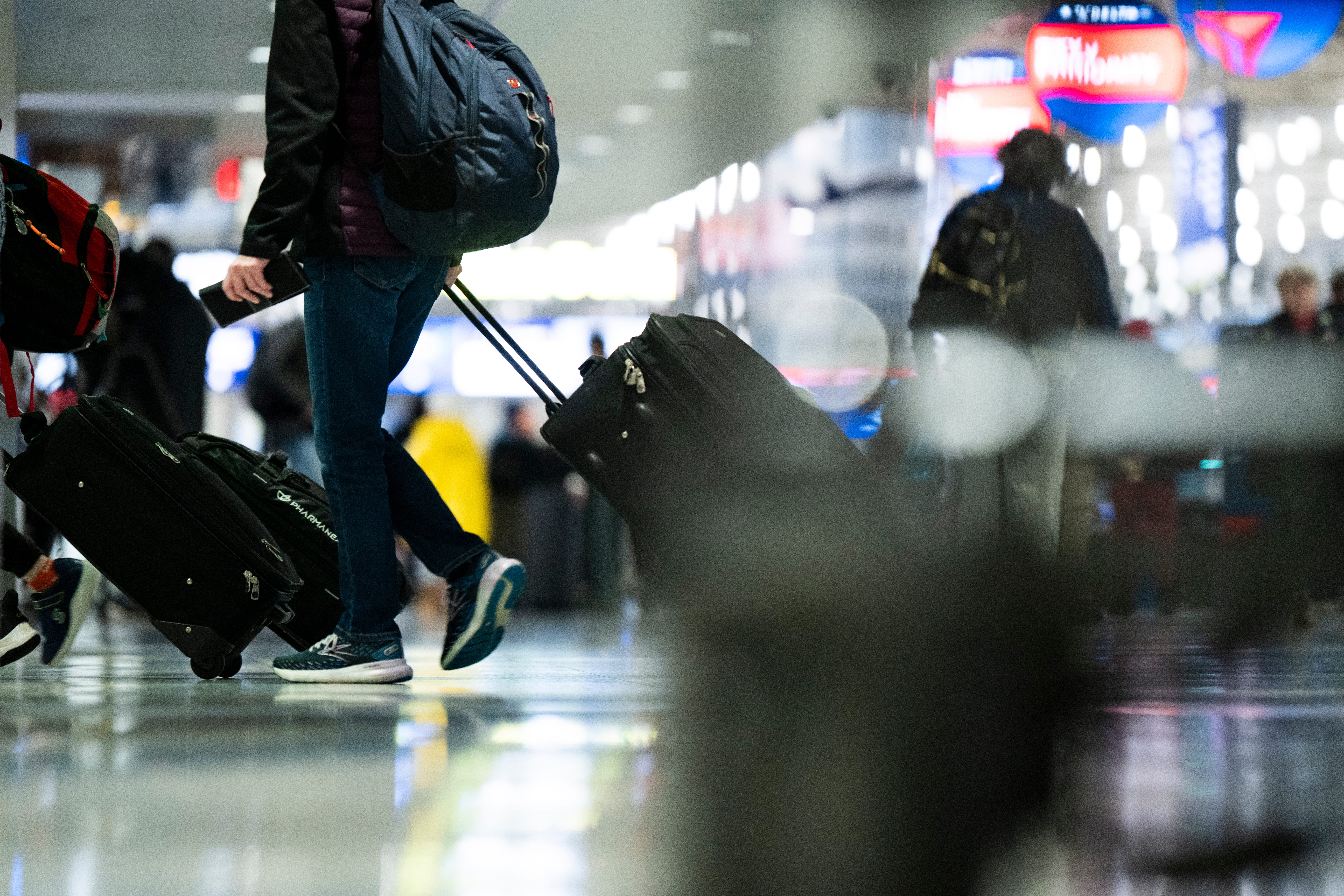 How is the winter storm messing up travel plans?