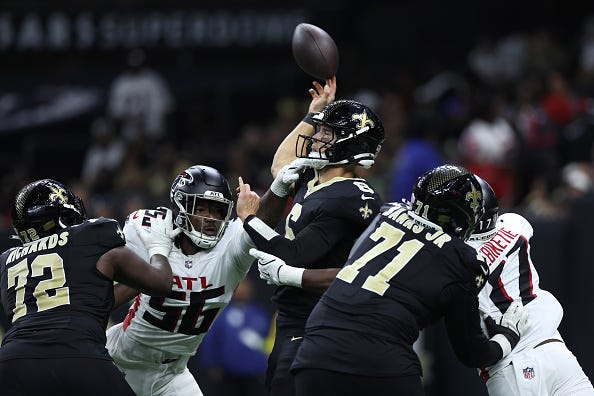 Falcons defense has been playing well but team's losses overshadow their performance