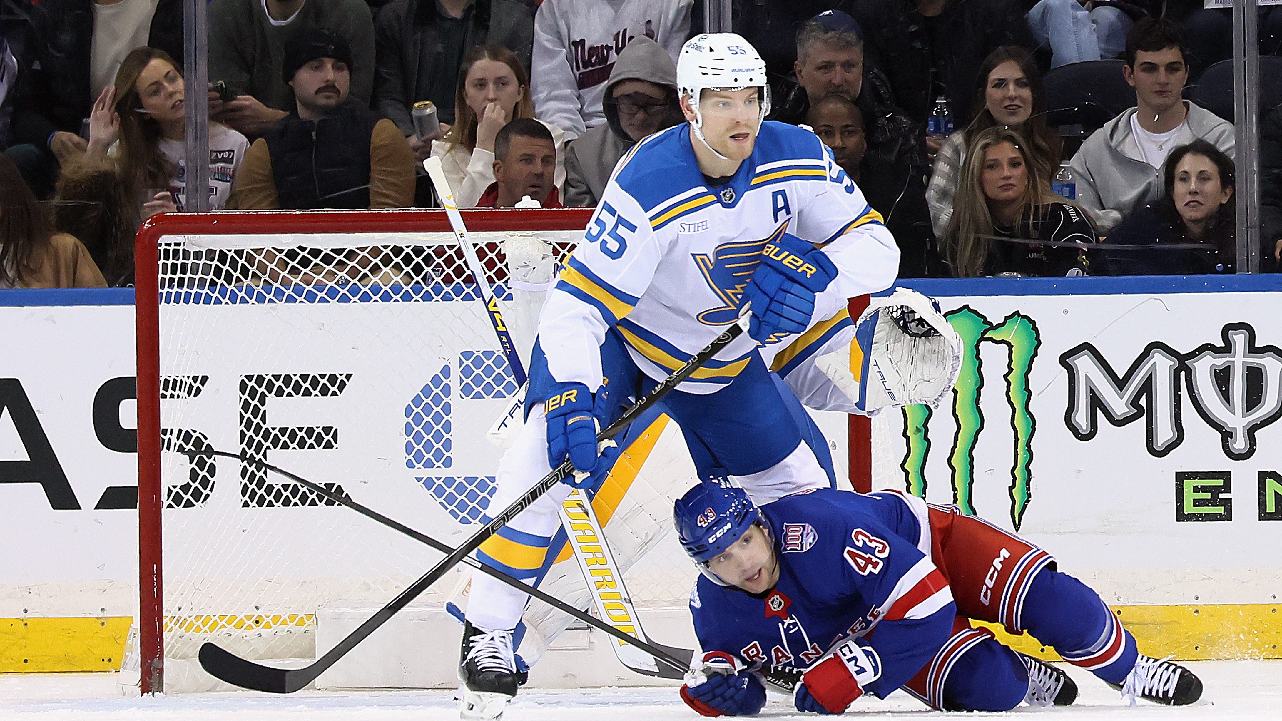 Reports: Sabres eyeing defensive help from Blues ahead of trade deadline