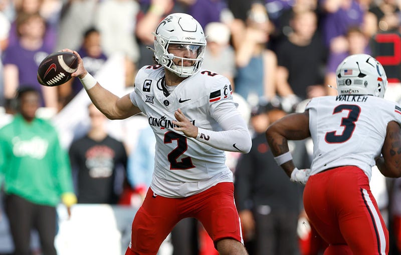 Former Cincinnati quarterback Brendan Sorsby