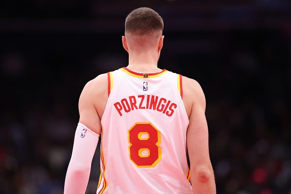 Kristaps Porzingis still brings value to Hawks despite limited availability