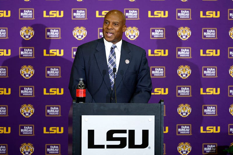 LSU Athletic Director Verge Ausberry