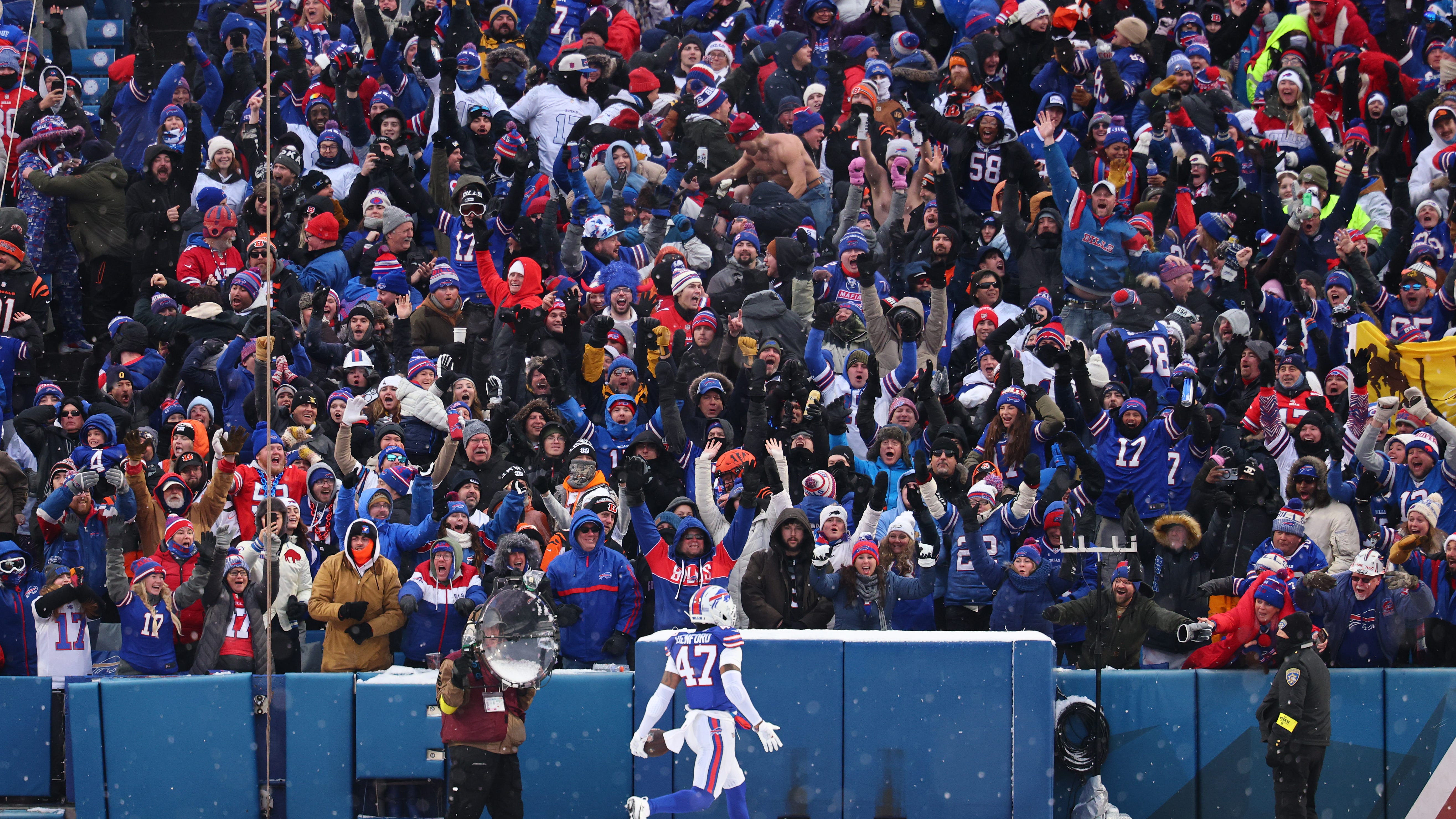 Bills fans elated as playoff hopes remain well in tact following win over Bengals