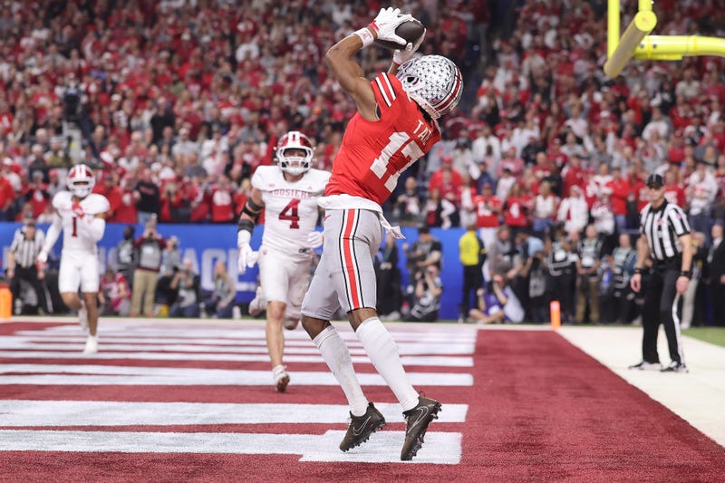 Ohio State wide receiver Carnell Tate