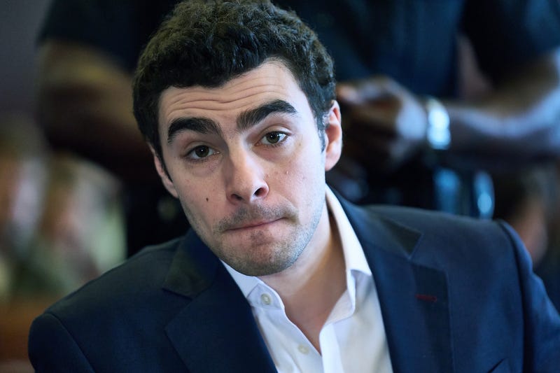 Luigi Mangione appears for a suppression of evidence hearing in the killing of UnitedHealthcare CEO Brian Thompson in Manhattan Criminal Court on Dec. 18, 2025