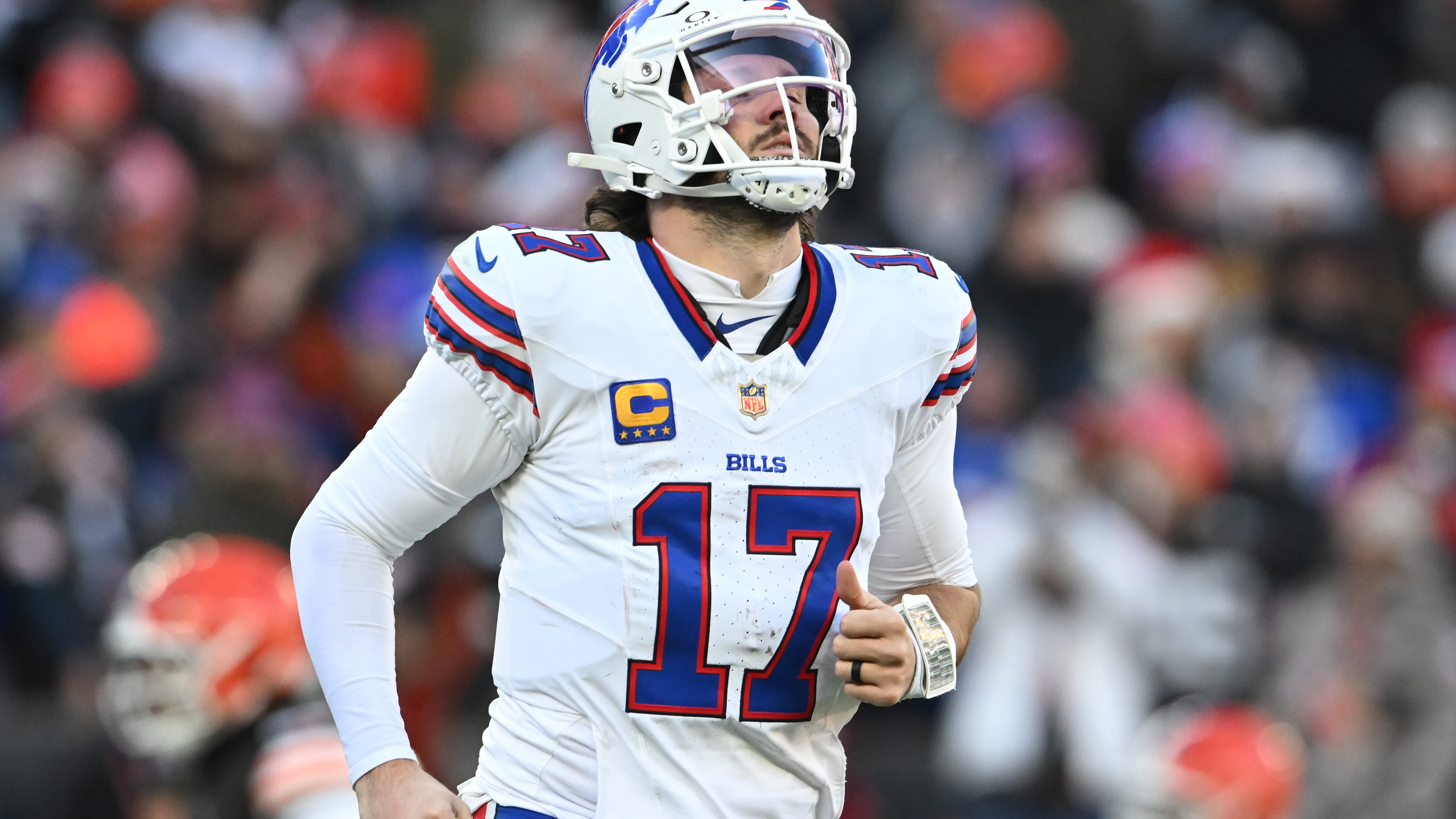 Josh Allen considered day-to-day with foot injury