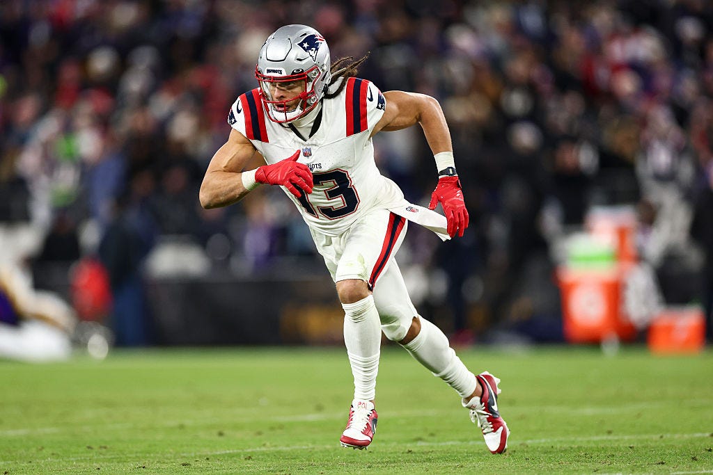 7 Patriots ruled out for Sunday, Mack Hollins placed on IR