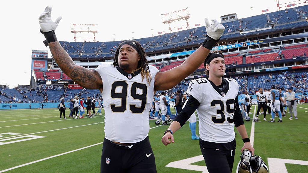 Chase Young, Tyler Shough land major accolades to close out Saints 2025 season