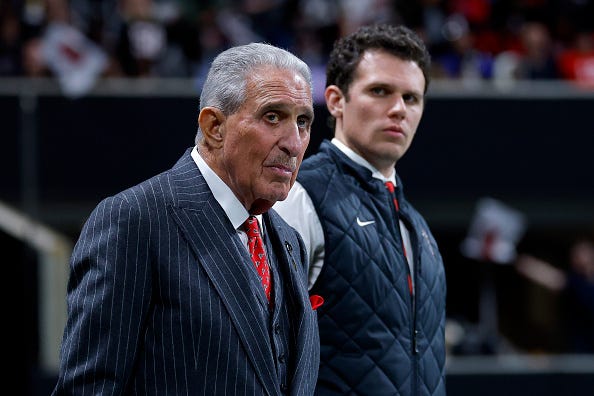 How involved will Arthur Blank be in Falcons hiring of head coach and GM?