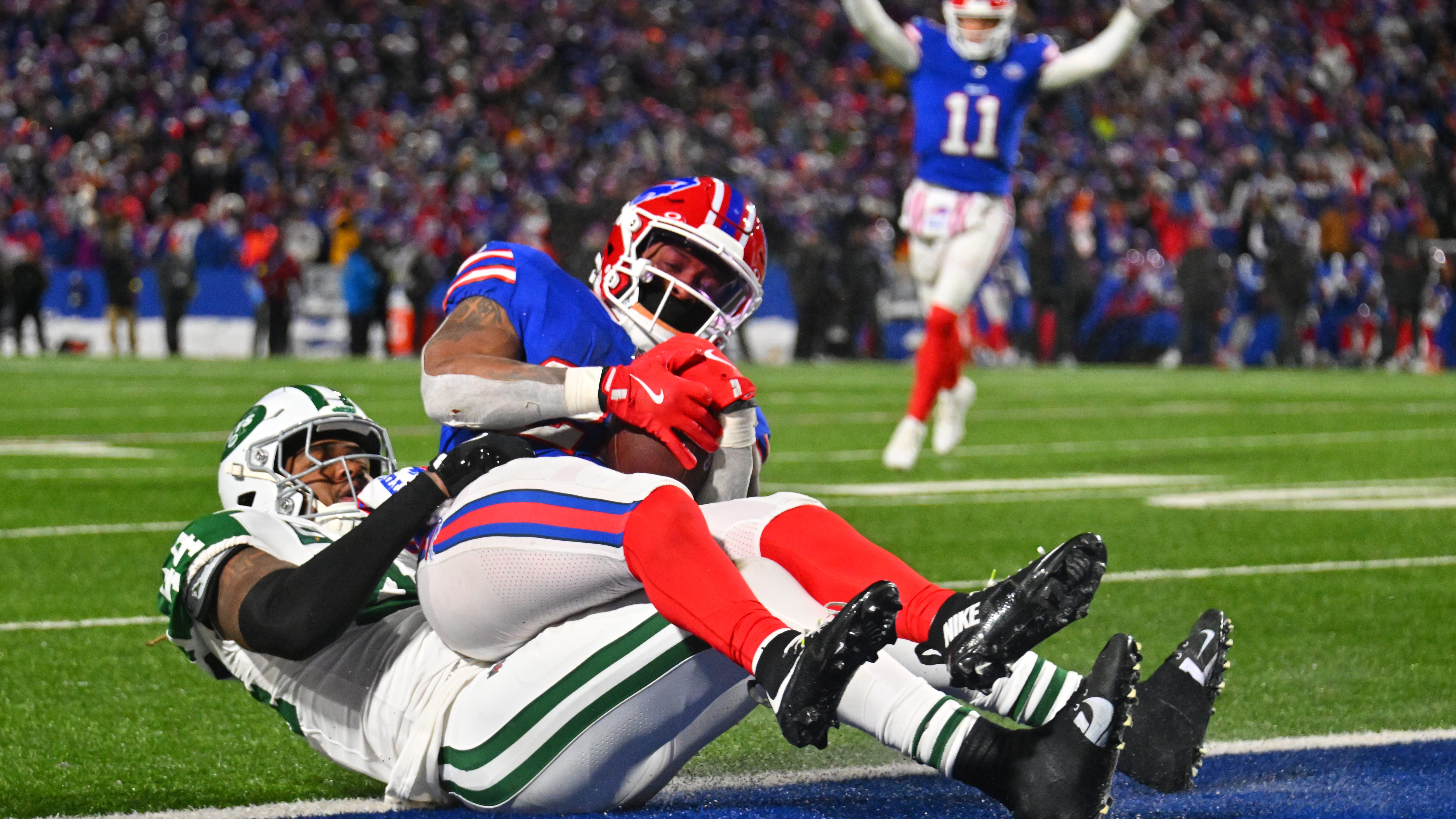 Bills turn out lights at Highmark Stadium with big win over Jets