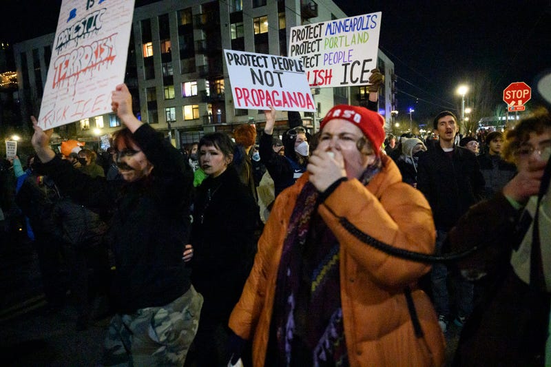 Anti-ICE protest in Minneapolis