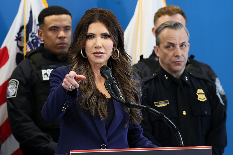 DHS Secretary Kristi Noem