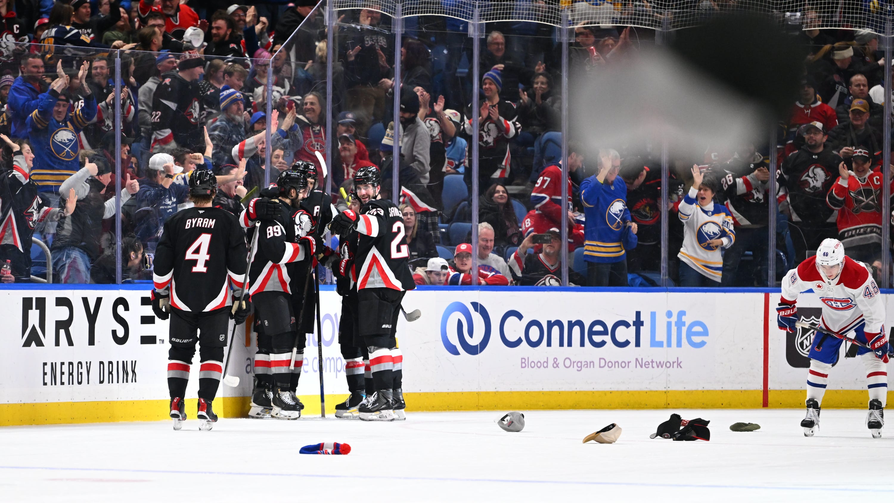 Thompson's five-point night ignites Sabres offense past Canadiens