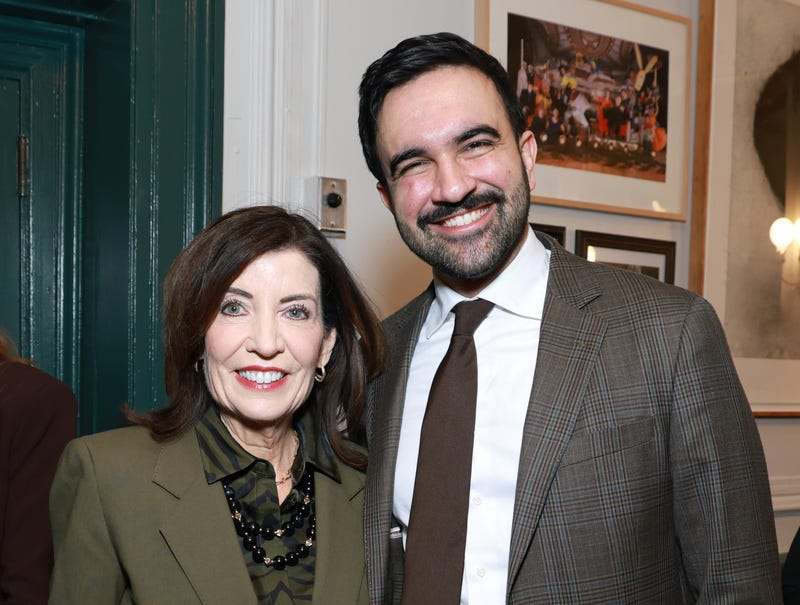 Governor Kathy Hochul and Mayor Zohran Mamdani attend the 40th Annual Tribute to Dr. Martin Luther King, Jr. at Brooklyn Academy of Music on January 19, 2026