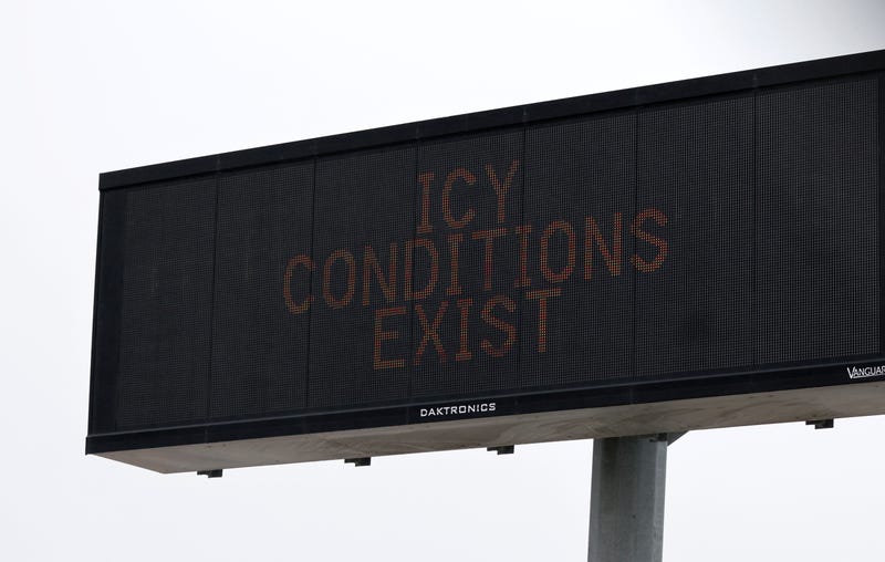 Icy Conditions Exist