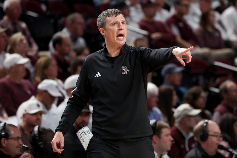 Texas A&M head coach Bucky McMillan