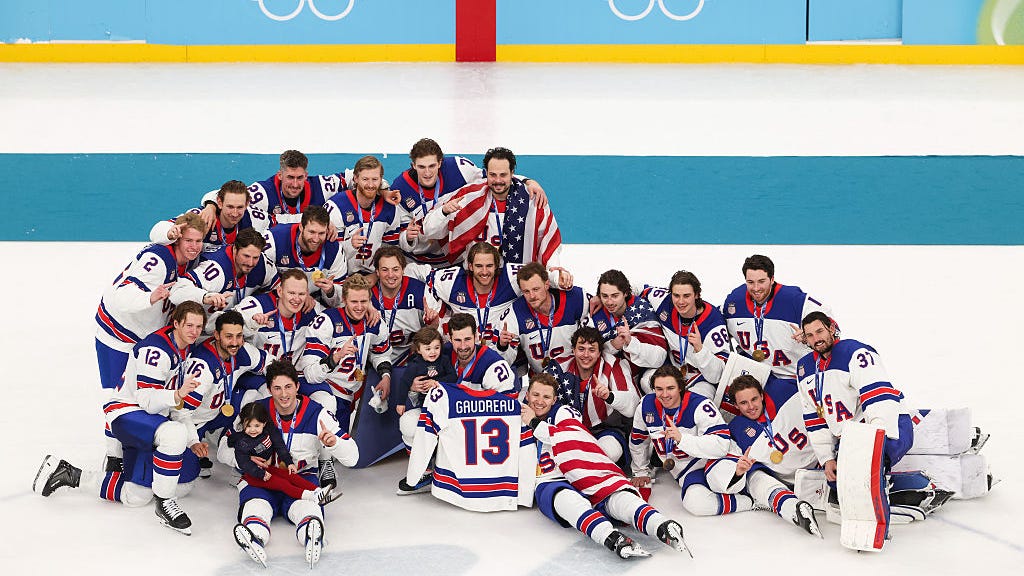 First U.S. Olympic men's hockey gold since 1980 didn't need a 'Miracle'