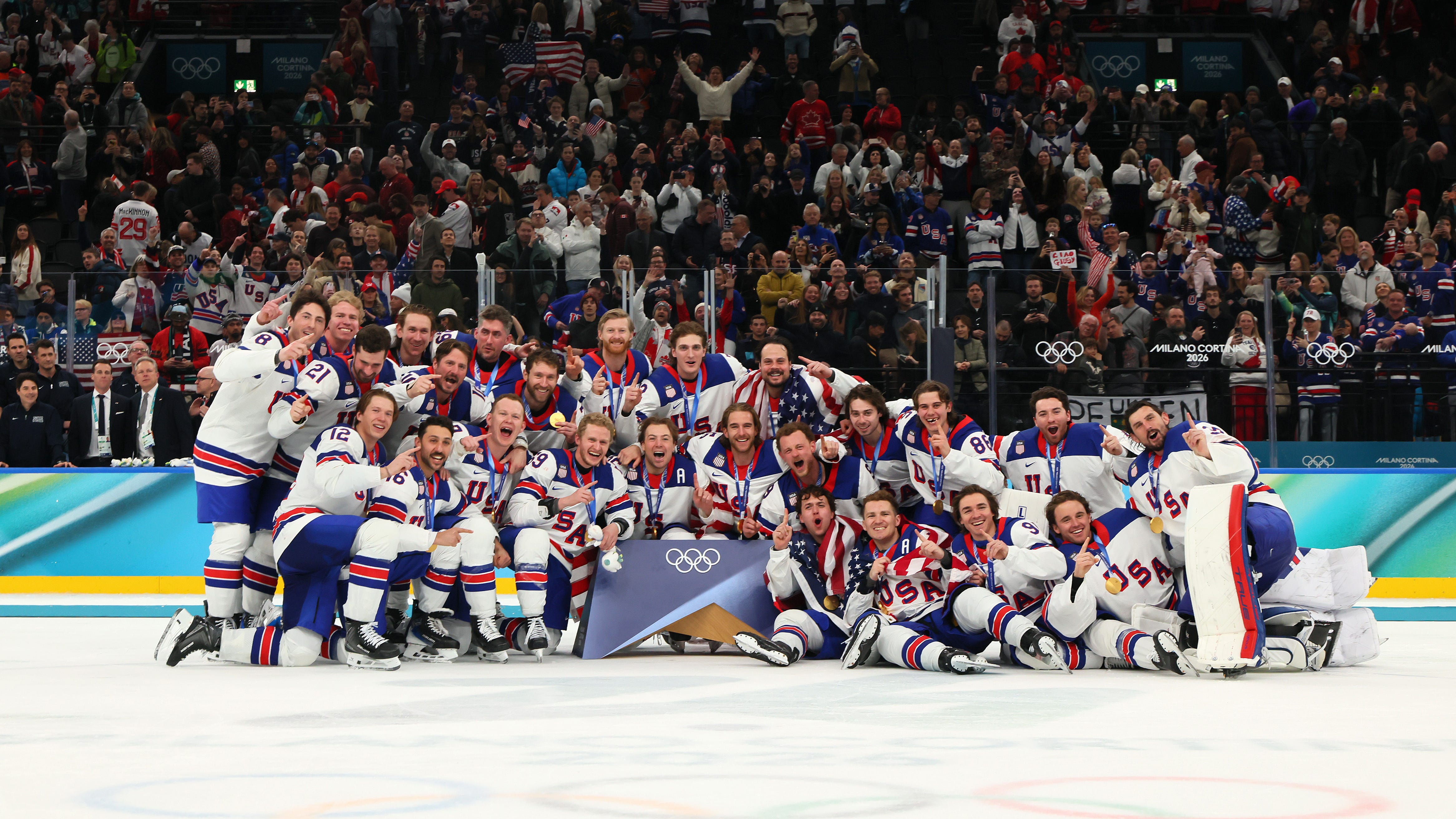 Tage Thompson, Team USA win gold in Milan