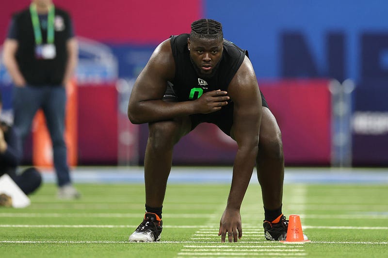 Markel Bell at Combine