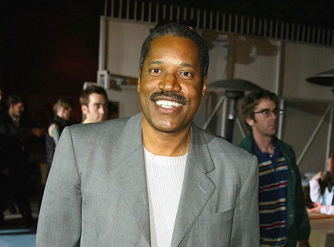 Larry Elder at the 5th Anniversary of Comedy Central's "South Park" at Quixote Studios in Hollywood, California.