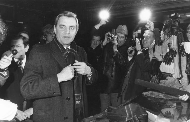 Walter Mondale, selected as Jimmy Carter's running mate in the 1976 presidential election.