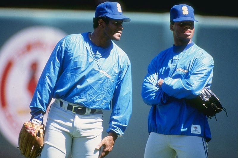 Ken Griffey Sr. and Ken Griffey Jr.