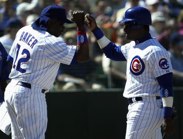 Dusty Baker, Sammy Sosa