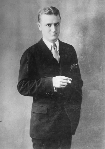 F. Scott Fitzgerald.