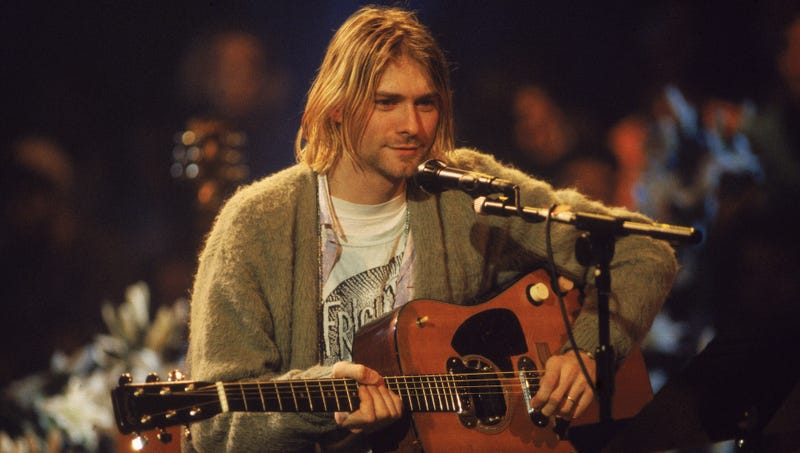Kurt Cobain of Nirvana