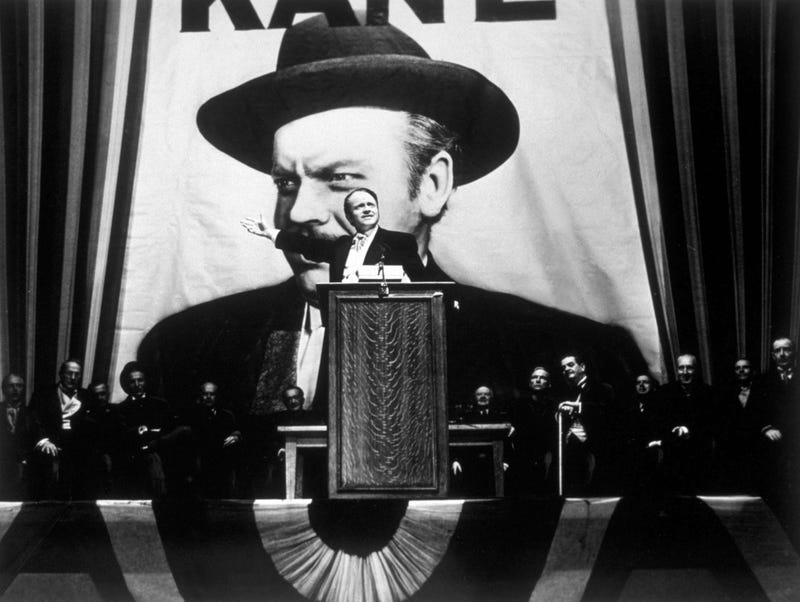 1941: Orson Welles takes the lead role in his film 'Citizen Kane', directed by himself for RKO.