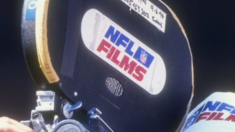 An NFL Films camera.