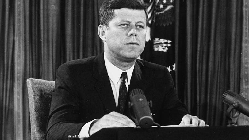 JFK is the highest-rated president in history